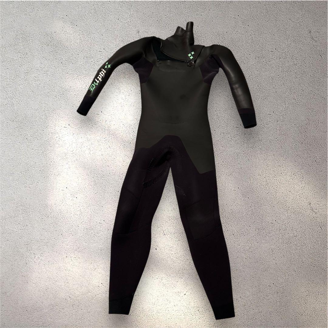 Delphi デルフィ　ウェットスーツ　セミドライ DELPHI 冬用 セミドライウエットスーツ サーフブーツ付き - メルカリ