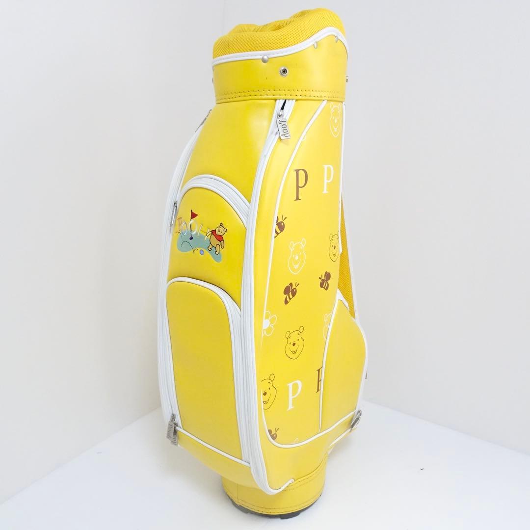 Disney ディズニー くまのプーさん キャディバッグ 8.5型 ゴルフバッグ