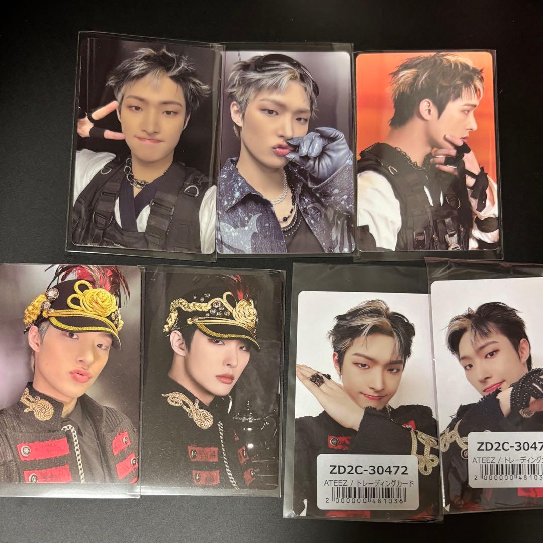 ATEEZ ミンギ トレカ セット - メルカリ