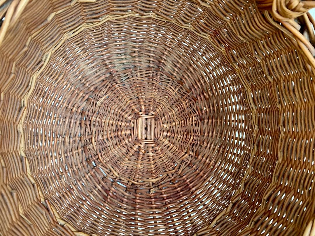 北欧 アンティークバスケット 編みカゴ ヴィンテージ cinq