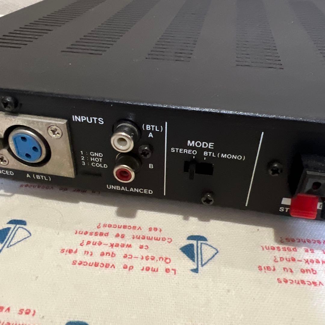 TASCAM PA-20MKⅡ パワーアンプ 動作品 保証有 - メルカリ