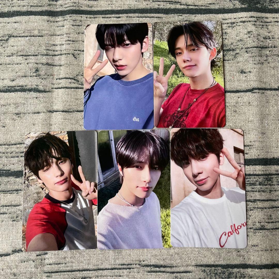 TXT LINE MUSIC 再生キャンペーン トレカ 5枚全員 - メルカリ