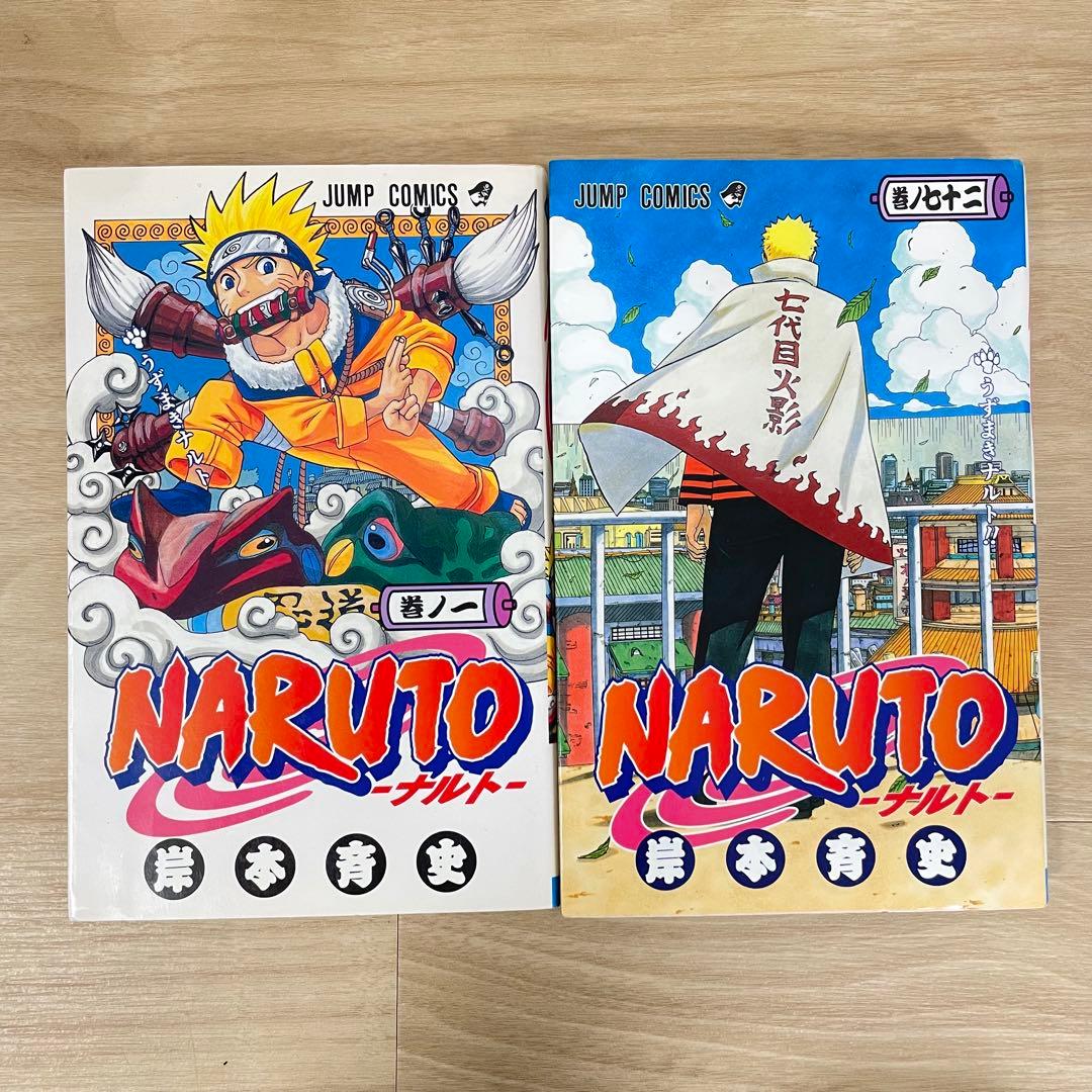 初版率65％47冊✨】NARUTOナルト全巻セット(1〜72巻)フルコンプ完結
