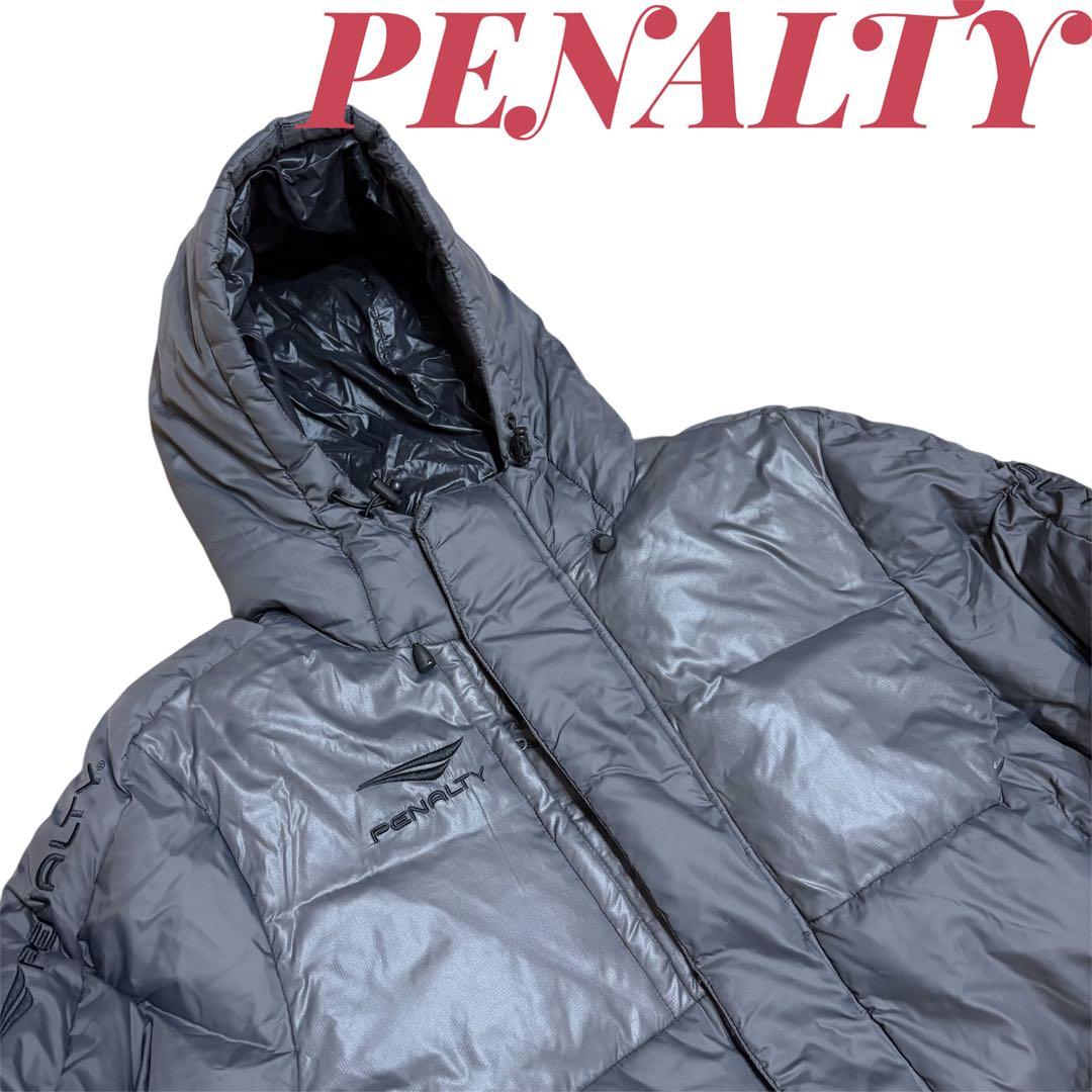 未使用級　ペナルティ penalty ダウンロングコート　サッカーベンチコート Amazon.co.jp: ペナルティ penalty ダウンロングコート サッカー