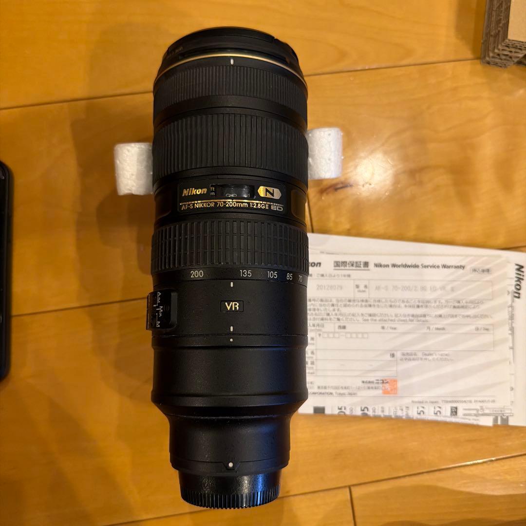 美品Nikon AF-S NIKKOR 70-200 f/2.8 ED VR Ⅱ Amazon.com : Nikon 70-200mm f/2.8G ED VR II AF-S Nikkor Zoom Lens