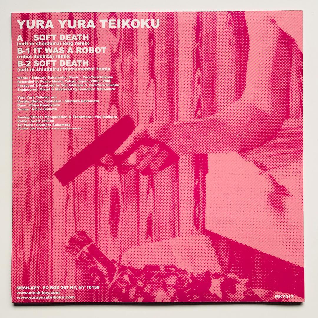 稀少 12インチレコード ゆらゆら帝国 ソフトに死んでいる 坂本慎太郎