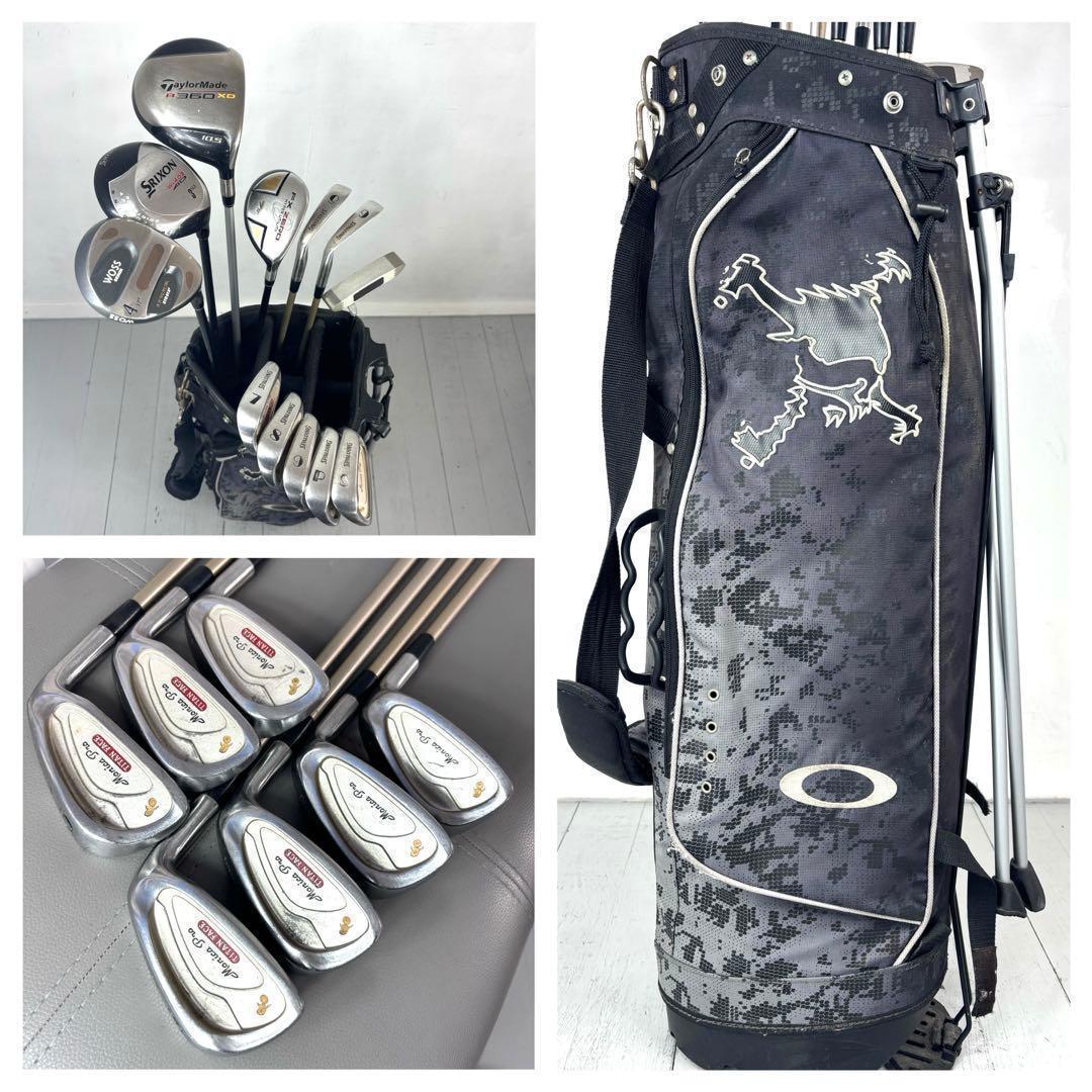 本格派 メンズゴルフクラブ 12本 フルセット ゴルフセット オークリー