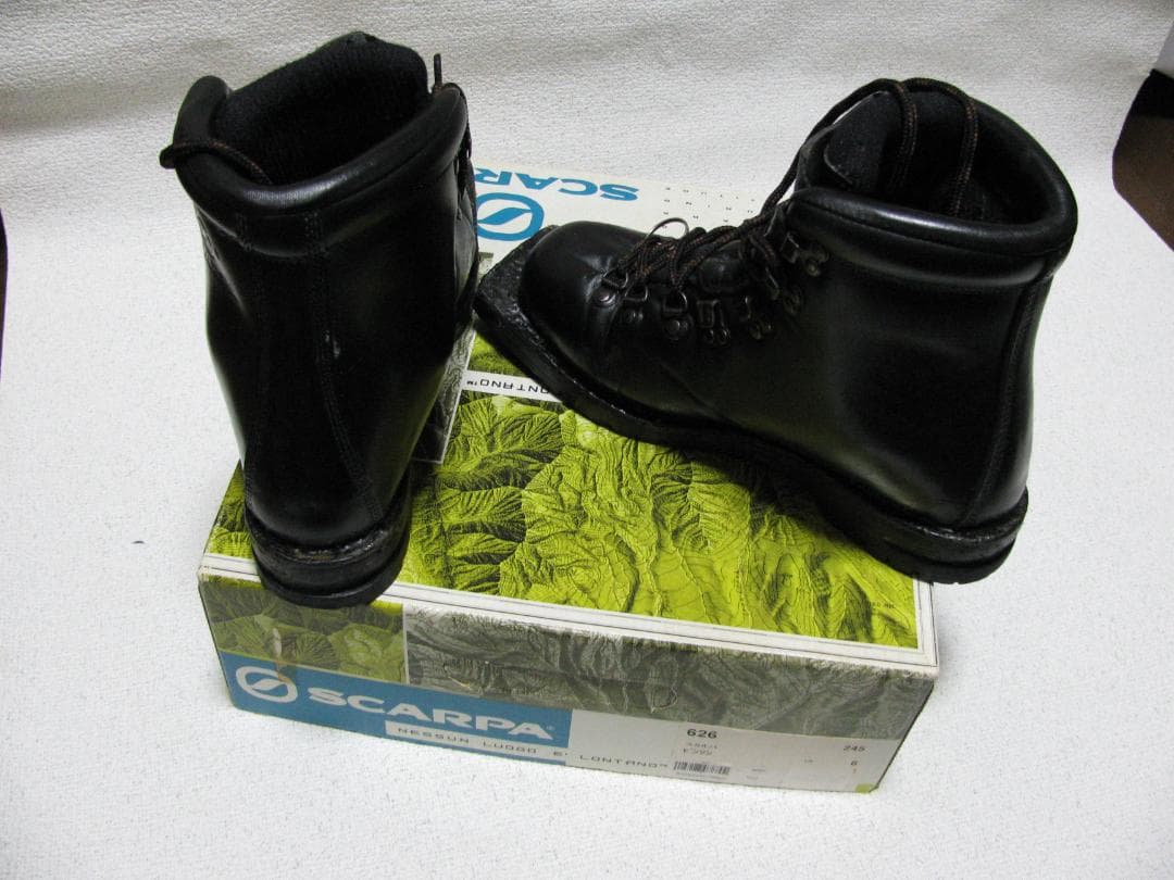 希少 スカルパ SCARPA ビンソン テレマーク レザーブーツ UK6 - メルカリ