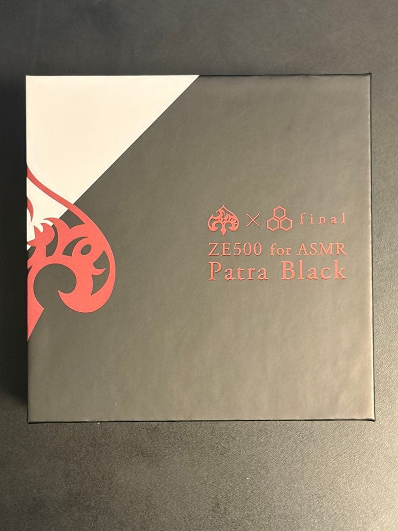 ZE500 for ASMR Patra Black 周防パトラ final ZE500 for ASMR -Patra Black/Patra White- | final公式ストア｜final