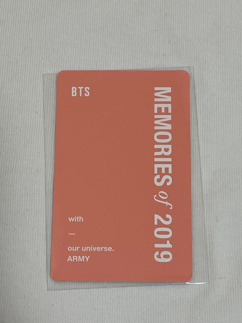 BTS Memories of 2019 ジントレカ - メルカリ