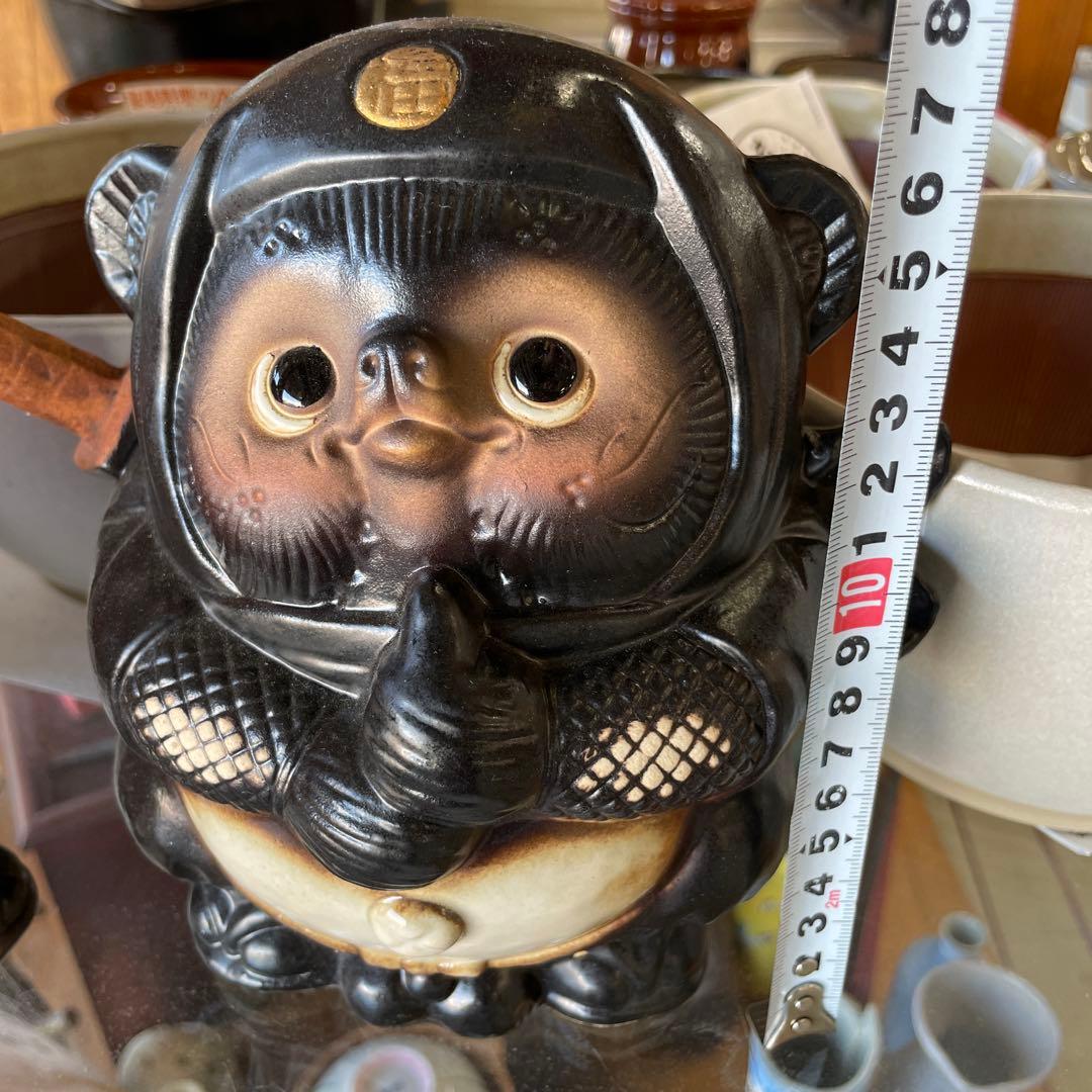 表情が可愛い！　忍者狸　5号 2023年製バリ溝 表情が可愛い！ 忍者狸 5号 表情が可愛い忍者