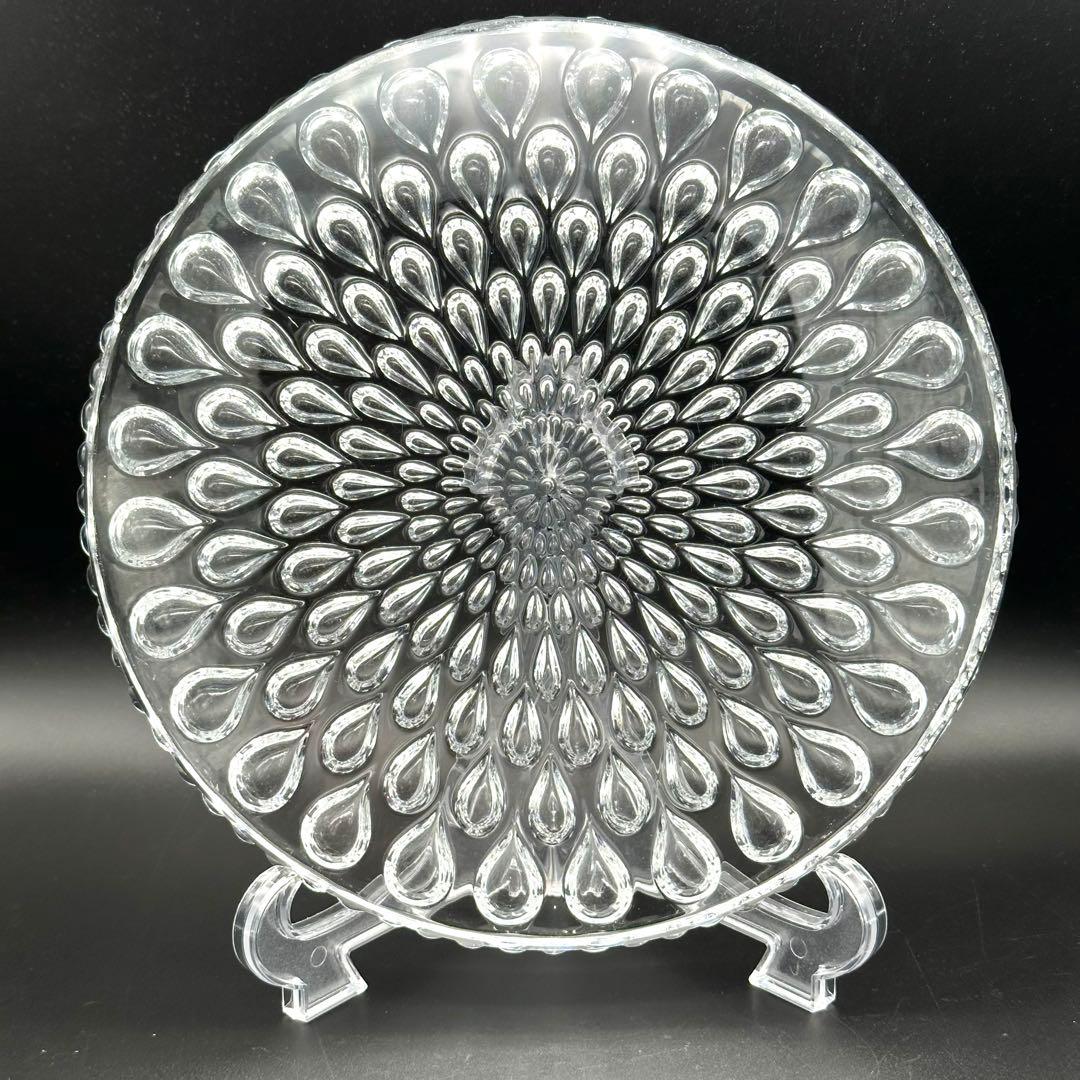 Baccarat オールドバカラ グートプレート クリスタル 22.5cm