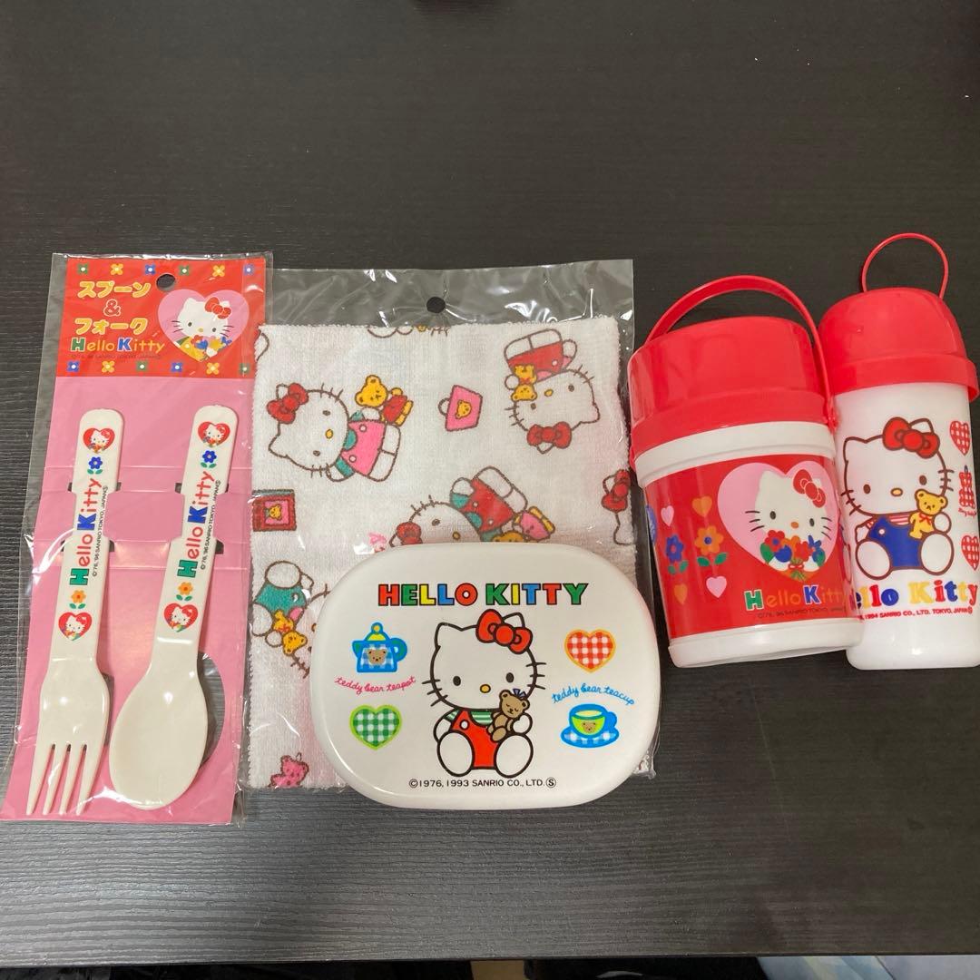 キティちゃんお弁当箱セット レトロ - メルカリ