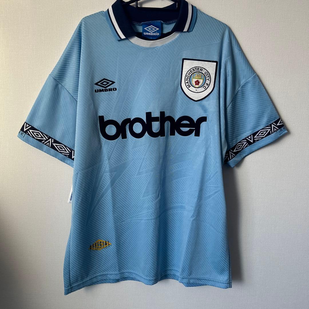 93〜94 Manchester City brother マンチェスターシティ - メルカリ