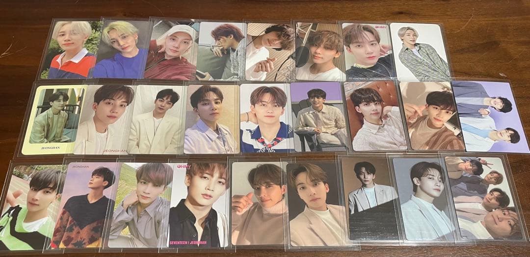 SEVENTEEN セブチ ジョンハン トレカ 54枚セット - メルカリ