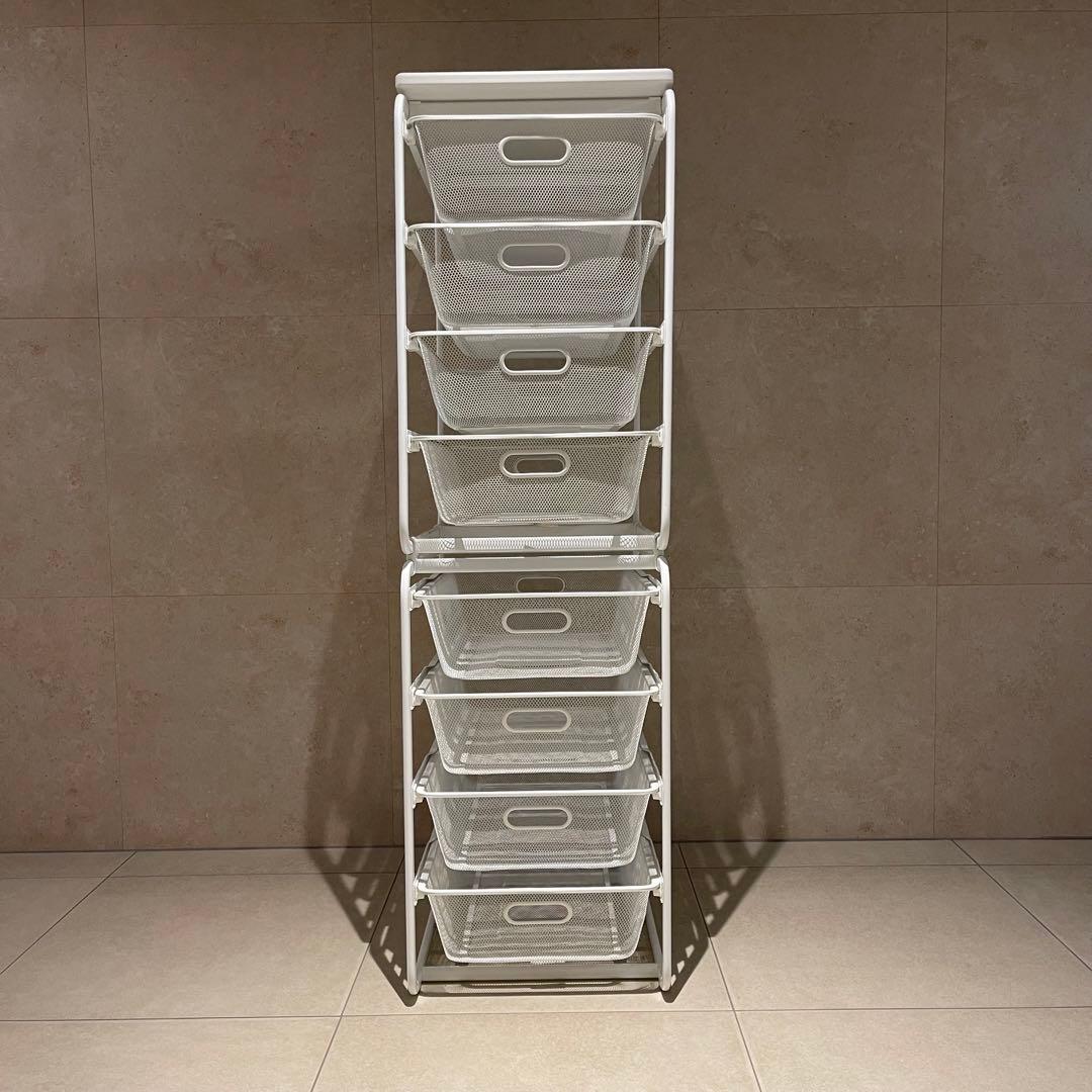 IKEA ALGOT イケア アルゴート 引き出し4段 2台セット - メルカリ