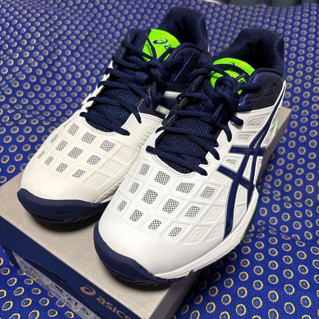 アシックステニスシューズ　試着のみ　オムニコート テニスショップラリー / asicsアシックス テニスシューズ オムニ