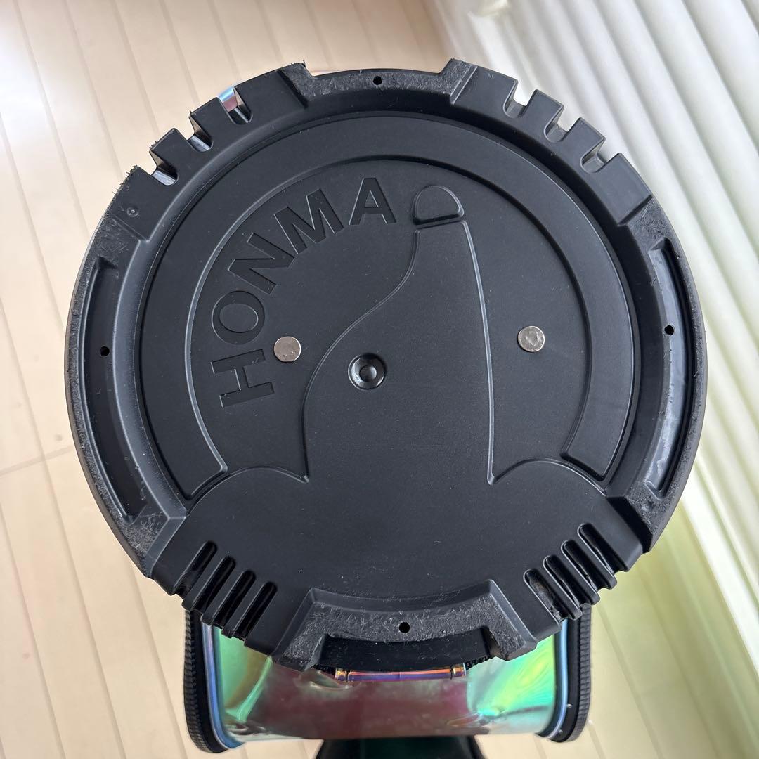 本間　ホンマ　スケルトン オーロラ　キャディバッグ　3.7kg 22cm【希少】