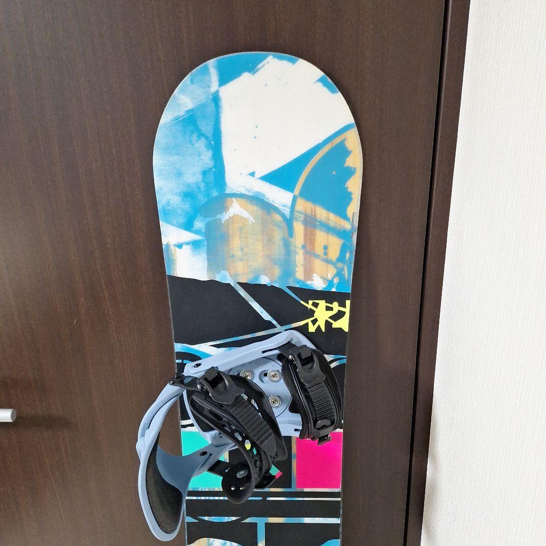 スノーボードセット K2ワールドワイドウエポン145センチ ピジョン