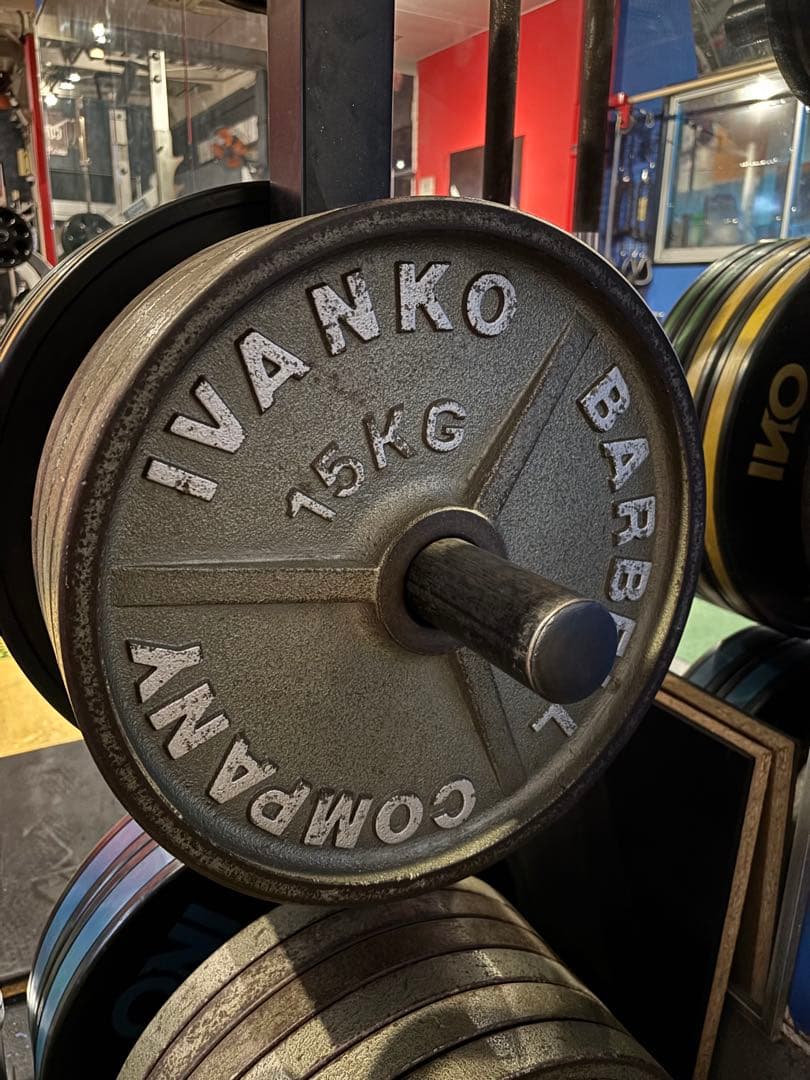 IVANKO バーベルプレート 15KG④ 楽天市場】【一部入荷待ち】IVANKO イヴァンコ RUBK/RUBKZ