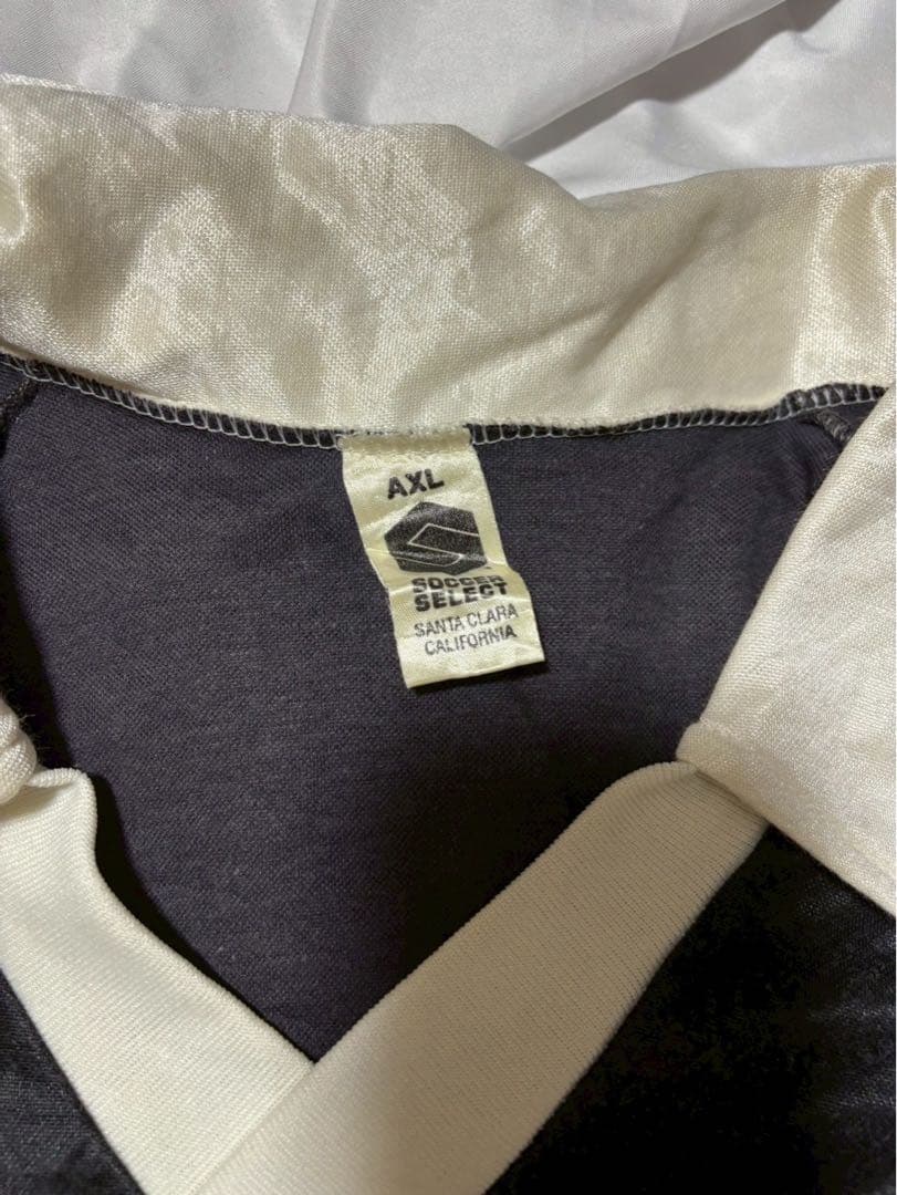 ロゴ刺繍 長袖サッカー レフリーシャツ US古着 USSF 80S - メルカリ