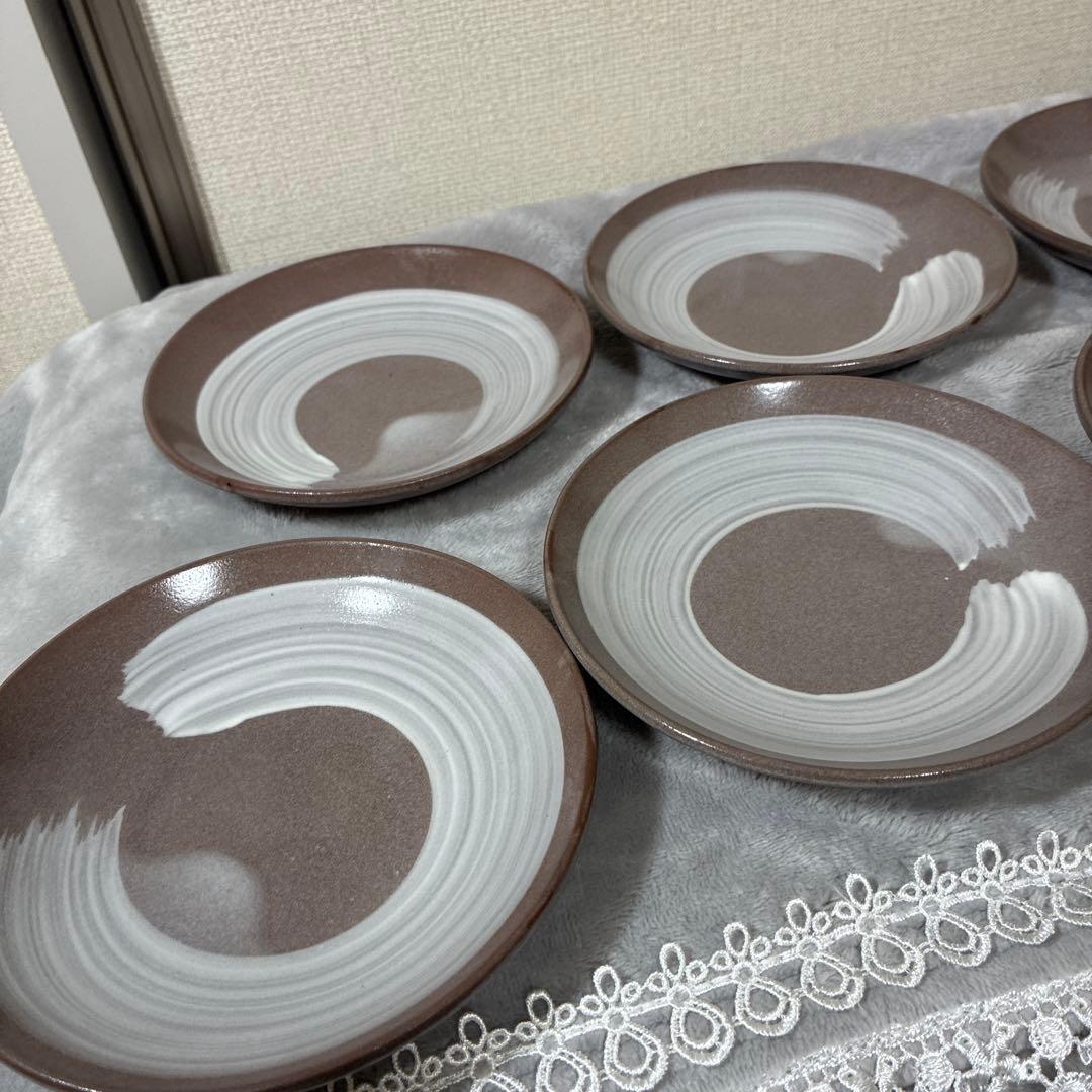 ☆おまとめ割 SALE開催中☆ g11 お洒落な和風の丸皿6点セット - メルカリ