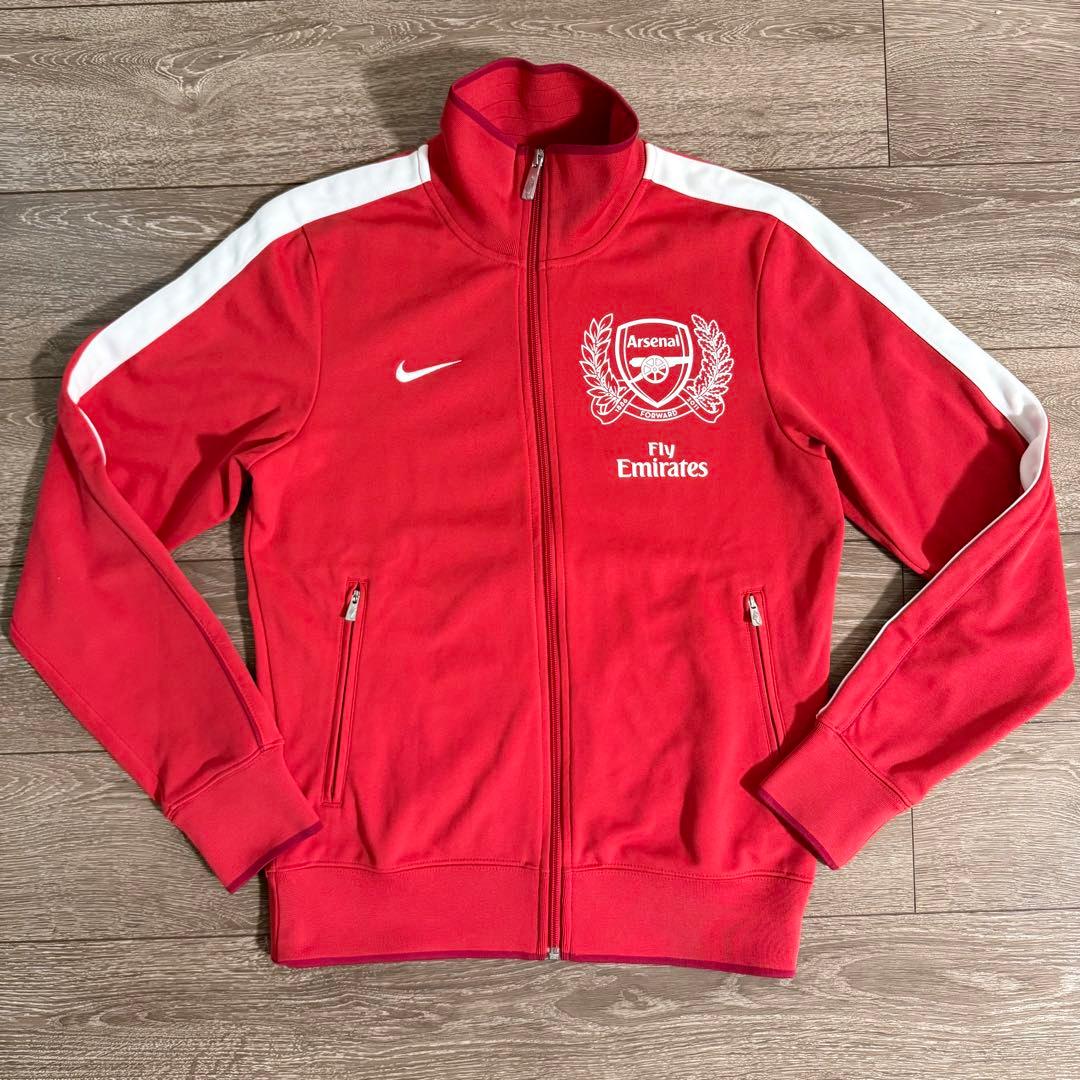 超美品 NIKE N98 AUTH アーセナル 125周年記念トラックジャケット 限定品 NIKE N98 AUTH アーセナル 125周年記念トラックジャケット