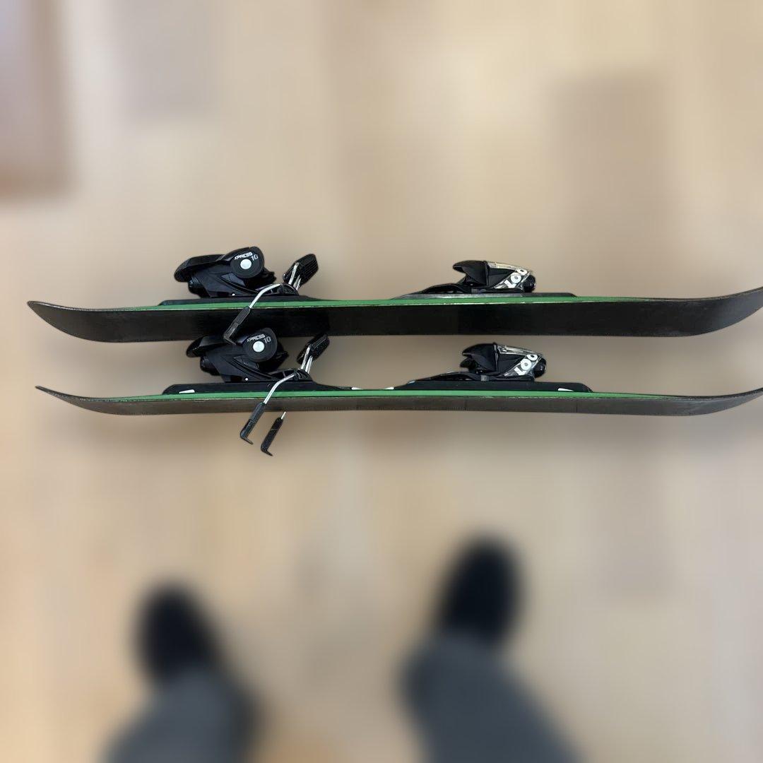 ロシニョール BLACKOPS 99スキー板 LOOKバイン付き ショートスキー