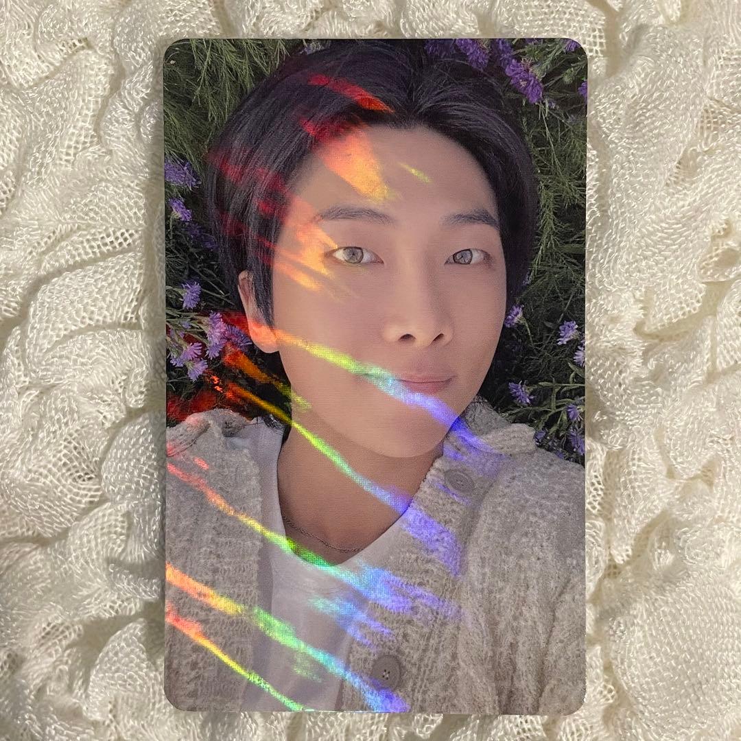 BTS Indigo ナムジュン RM JPFC特典 ホログラトレカ - メルカリ