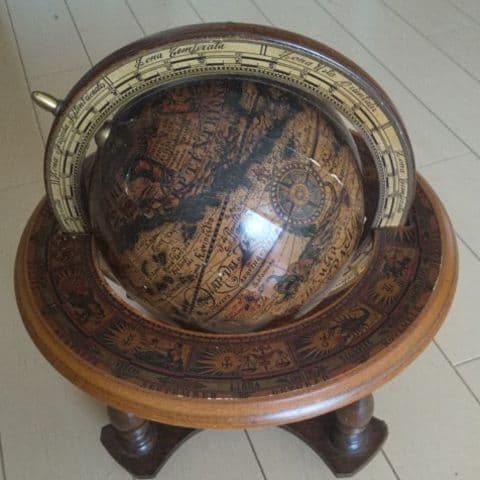 地球儀 イタリア製 楽天市場】地球儀 25cm行政図 [ライト付き] 子供用 学習 インテリア