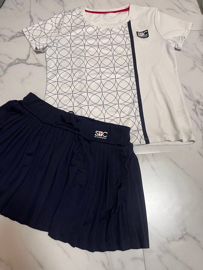 セントクリストファー テニスウェアセット Lサイズ！ - メルカリ