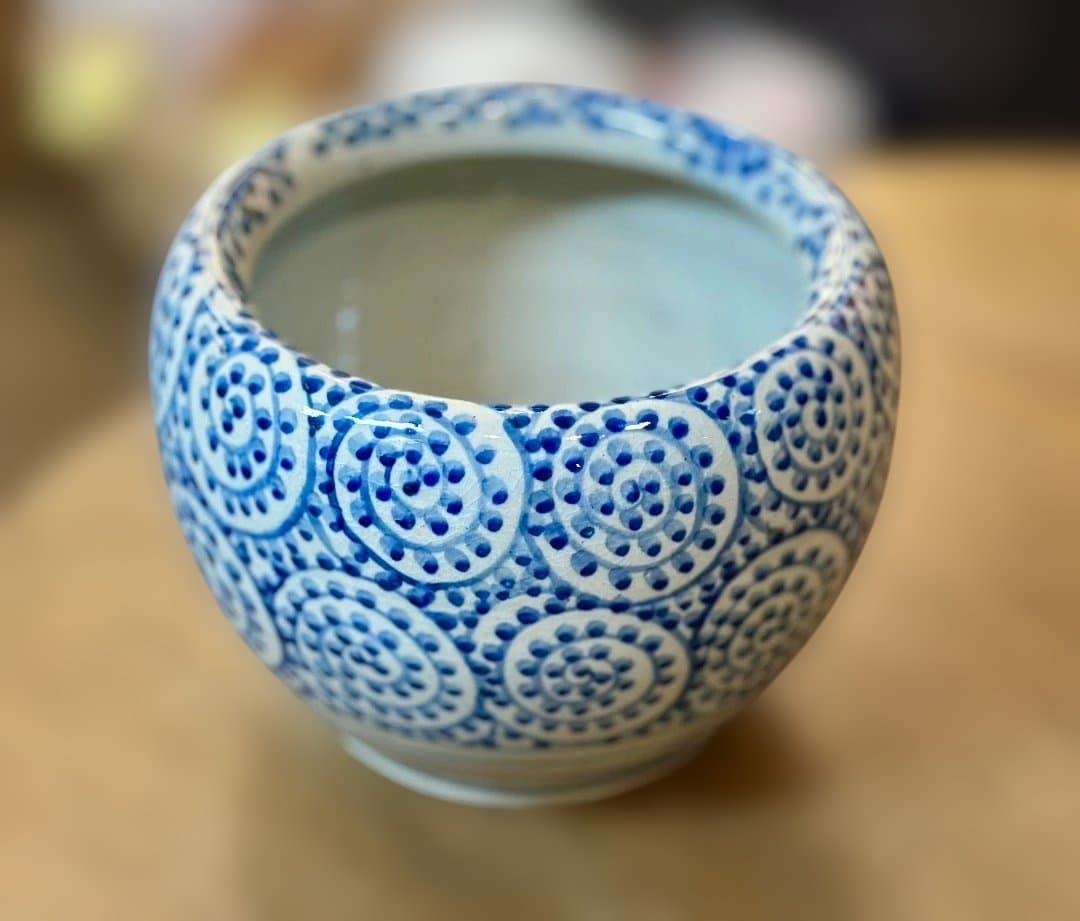 再値下げ 新品 信楽焼 火鉢 大サイズ 鉢カバー ワインクーラー 直径23c