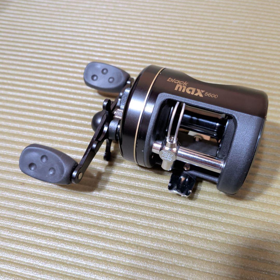 アブ　アブガルシア　アンバサダー　ブラックマックス　5600 雷魚　ブラックバス アブ アブガルシア アンバサダー ブラックマックス 5600 雷魚 ブラック