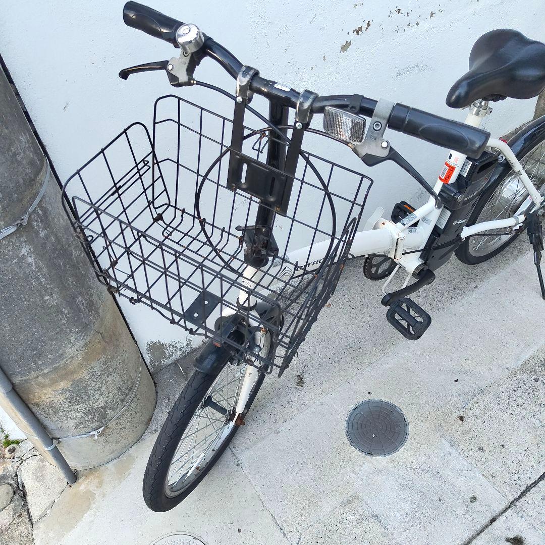 CITROENシトロエン折り畳み電動アシスト自転車 20インチ ジャンク