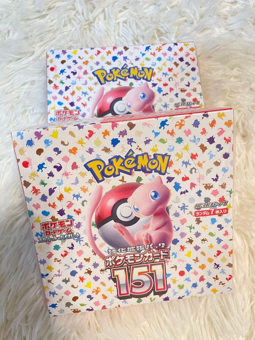 【2箱】ポケモン カード 151 シュリンク付き 1BOX ポケモンカードゲーム ポケモンカード151 BOX シュリンク付き 新品 未