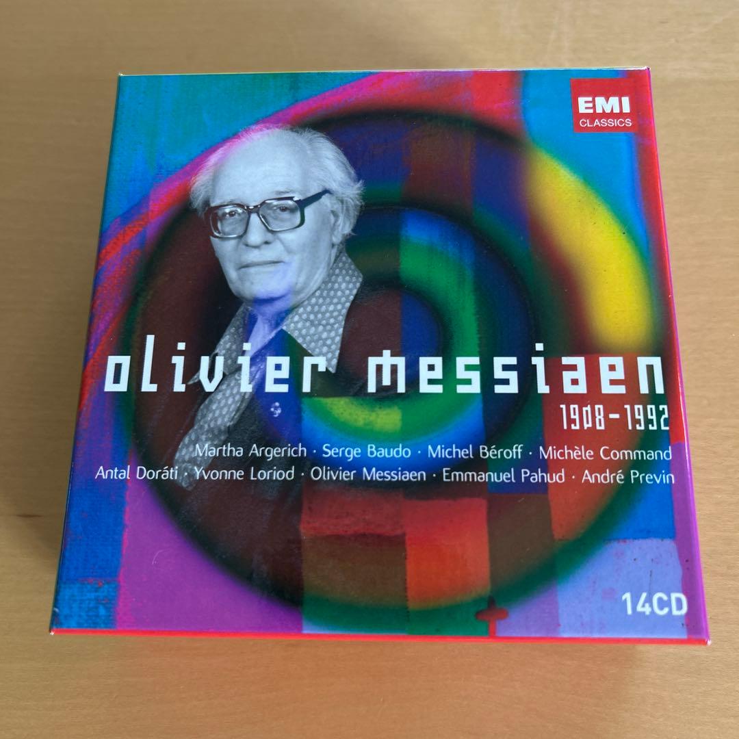 廃盤CDBOX 14CD オリヴィエ・メシアン／アニヴァーサリー