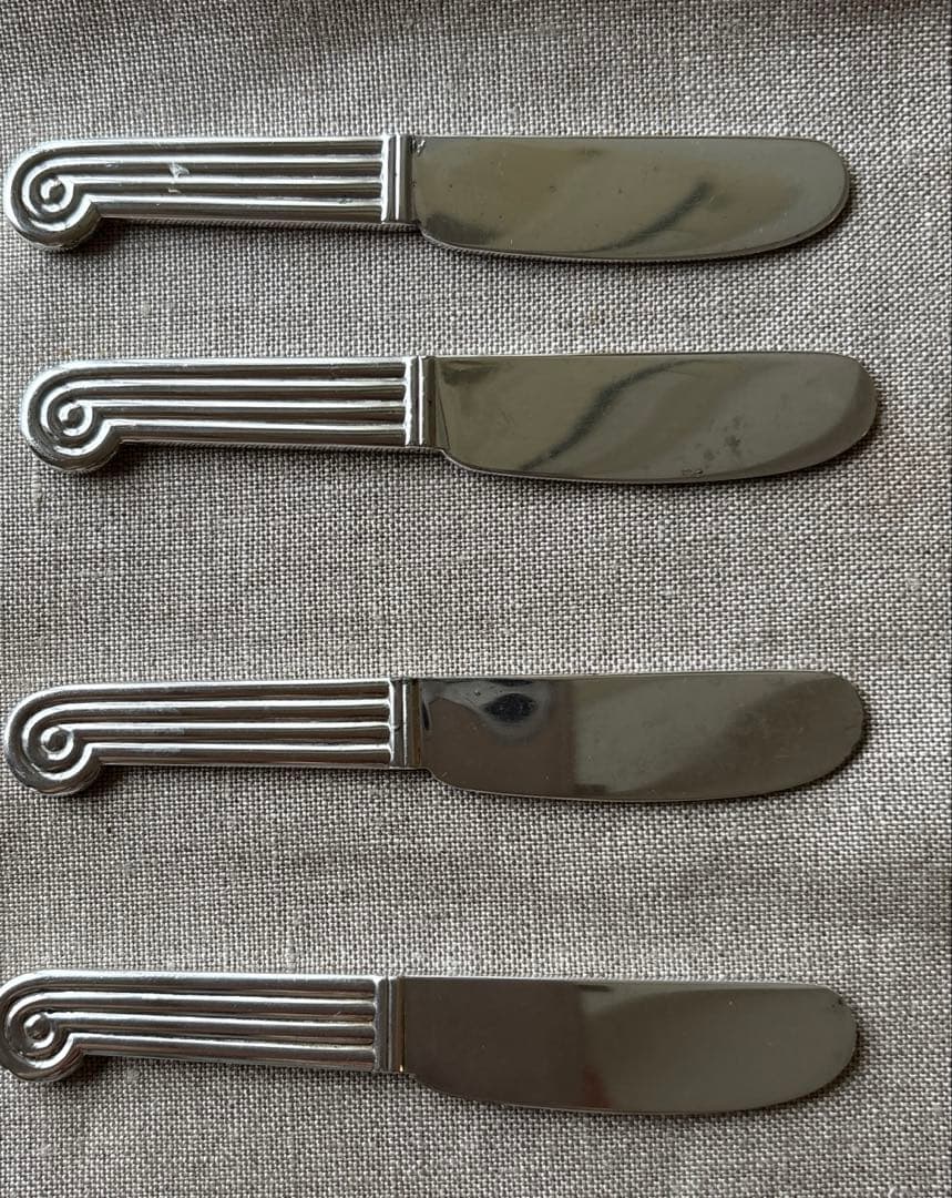 ☆Christofle☆ バターナイフ ミニ 4本セット シルバー - メルカリ