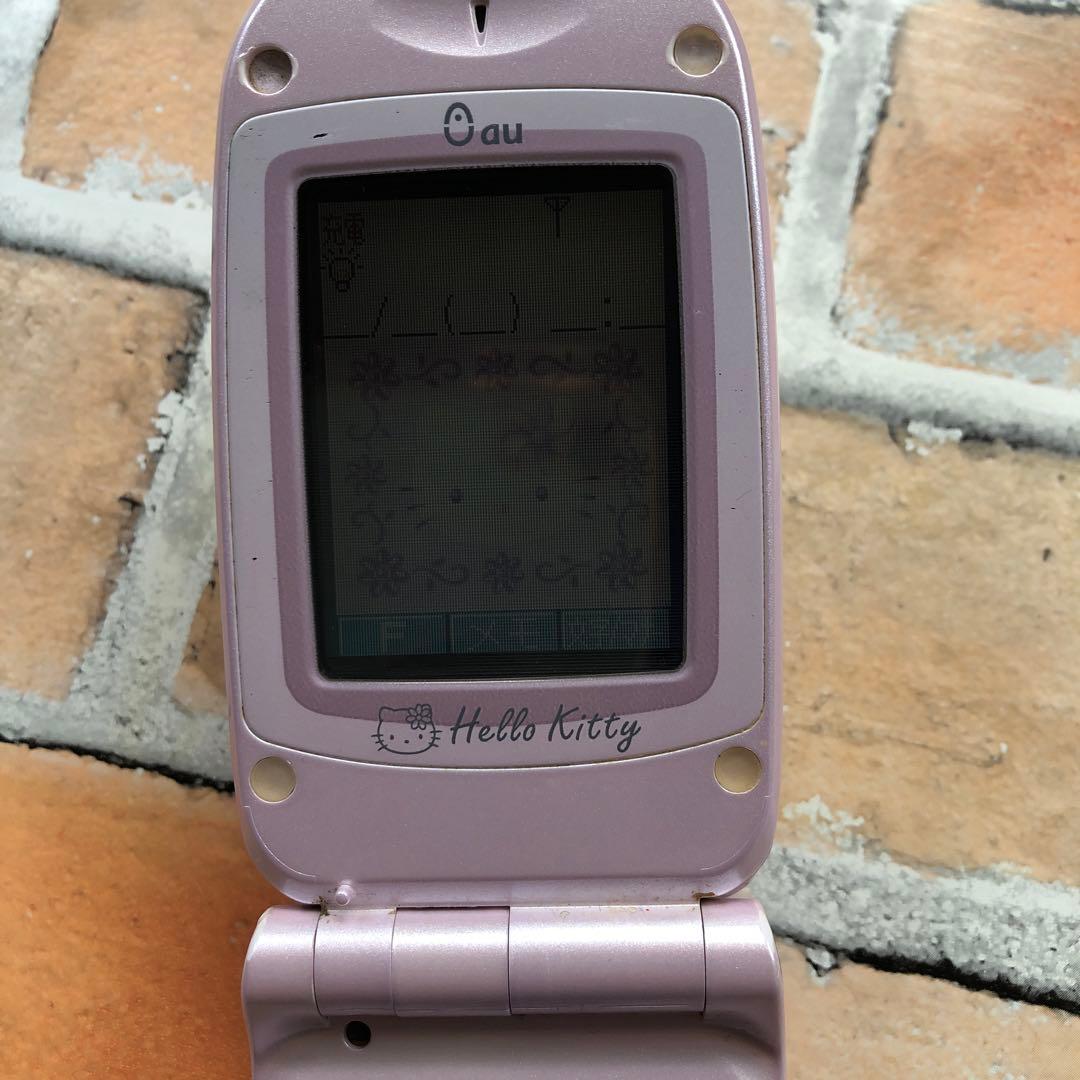 ハローキティ ガラケー C401SA サンリオ ジャンク品 - メルカリ
