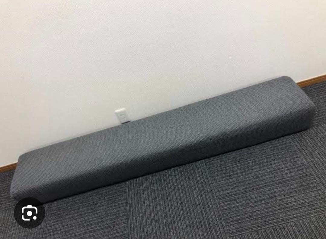 ACTUS アクタス スツール オットマンSTOOL 水色×グレー たのメル便