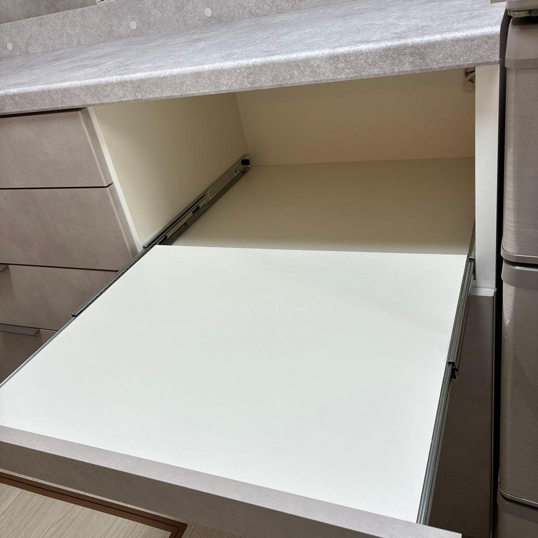 《週末セール》【美品】パモウナ　キッチンカウンター RU 幅140cm