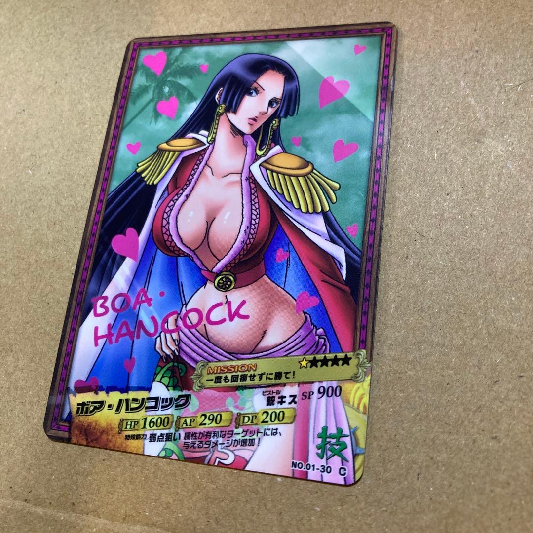 ワンピース】ARカードダス ハンコック NO.01-30 C ピストルキス - メルカリ