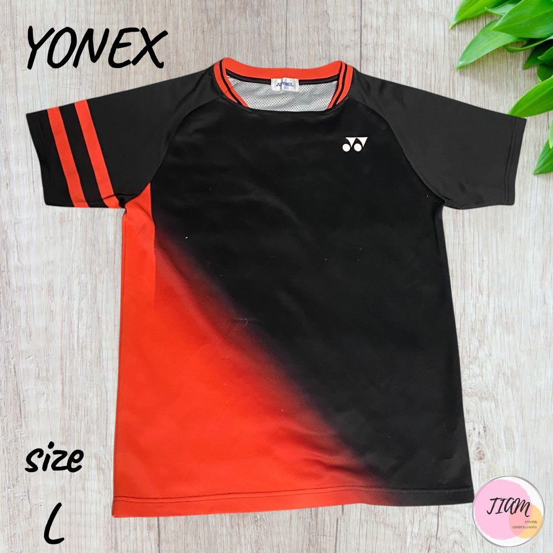 【NTT東日本】 YONEX◾️ヨネックス◾️ゲームシャツ◾️ユニフォーム◾️L YONEX（ヨネックス） 『ネコポス便対応商品（1点まで）』YONEX ゲーム