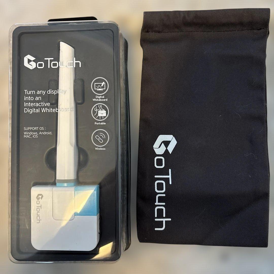 【未使用】GoTouch（ゴータッチ）デジタルホワイトボード化デバイス スクリーンがデジタルボードに変身!「GoTouch（ゴータッチ）」動画