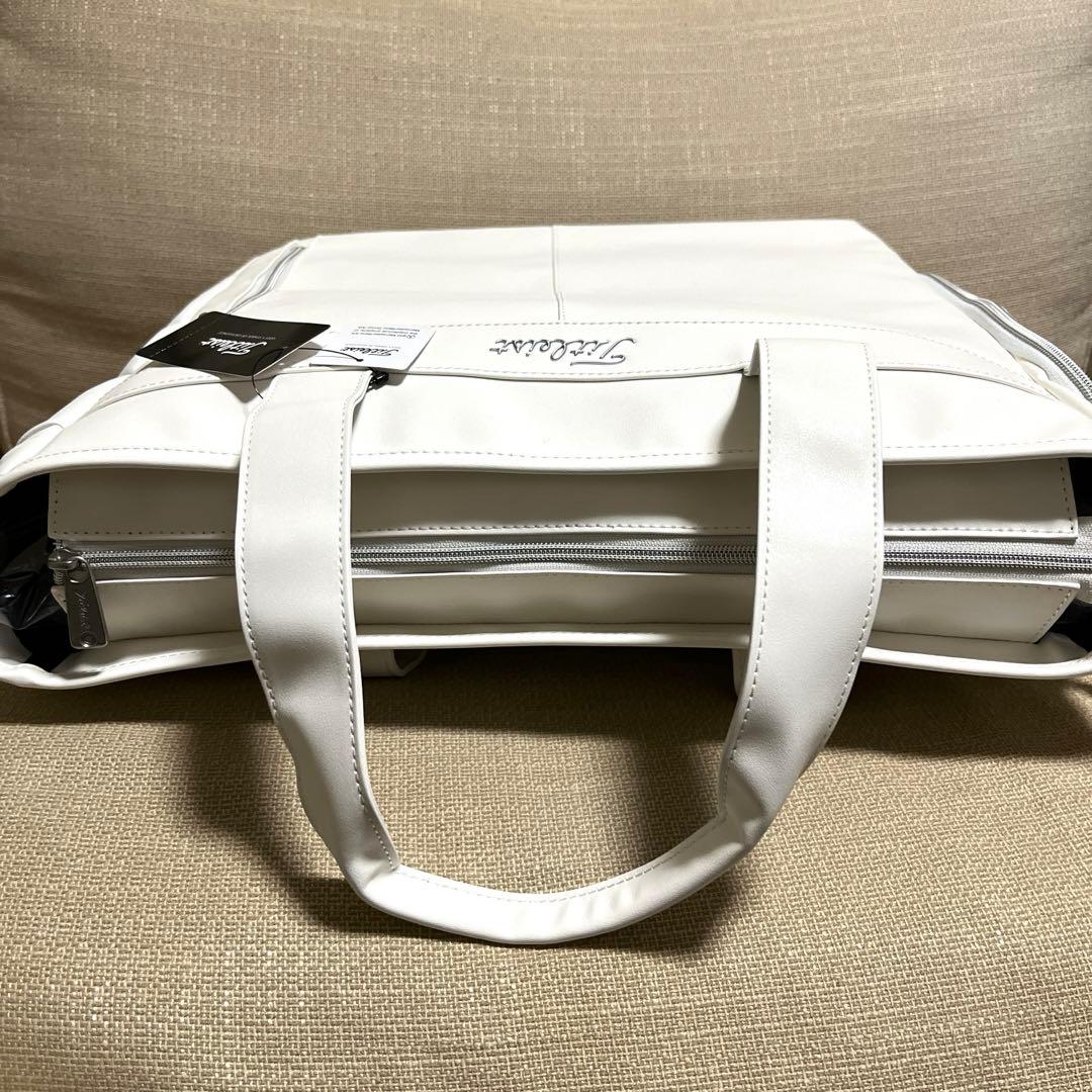 新品未使用 メルセデスベンツ × タイトリスト トートバッグ ホワイト