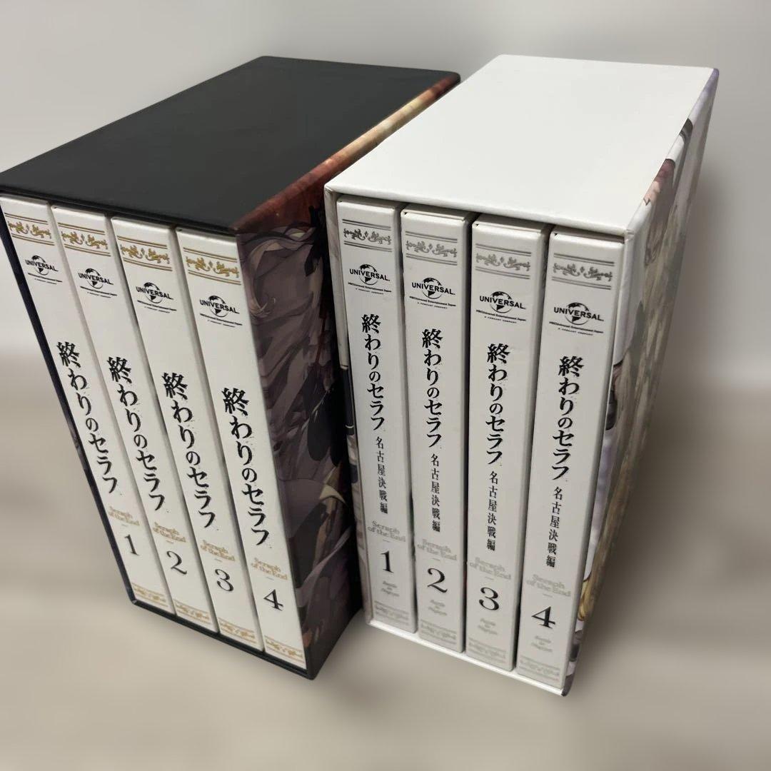終わりのセラフ 1期2期 収納box付き全巻セット 名古屋決戦編 DVD 終わりのセラフ 第1+2期 全24話BOXセット 新盤 ブルーレイ【Blu-ray