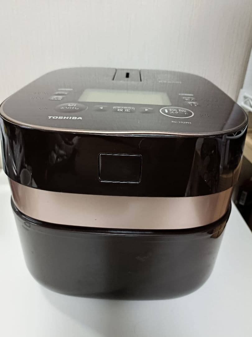 TOSHIBA RC-10ZPH 炊飯器 Amazon | 東芝 真空IHジャー炊飯器（5.5合炊き） グランレッドTOSHIBA