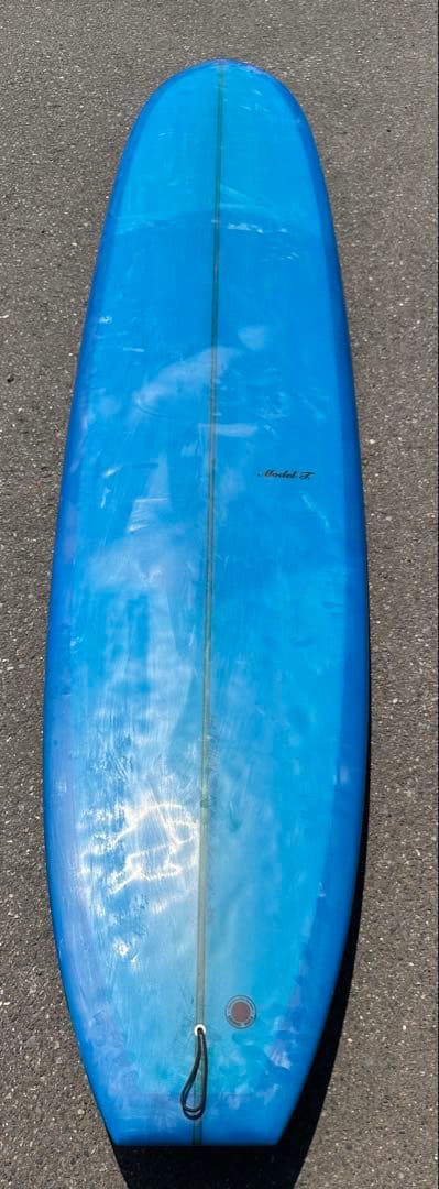 青 ロングボード シングルフィン 最終値引き