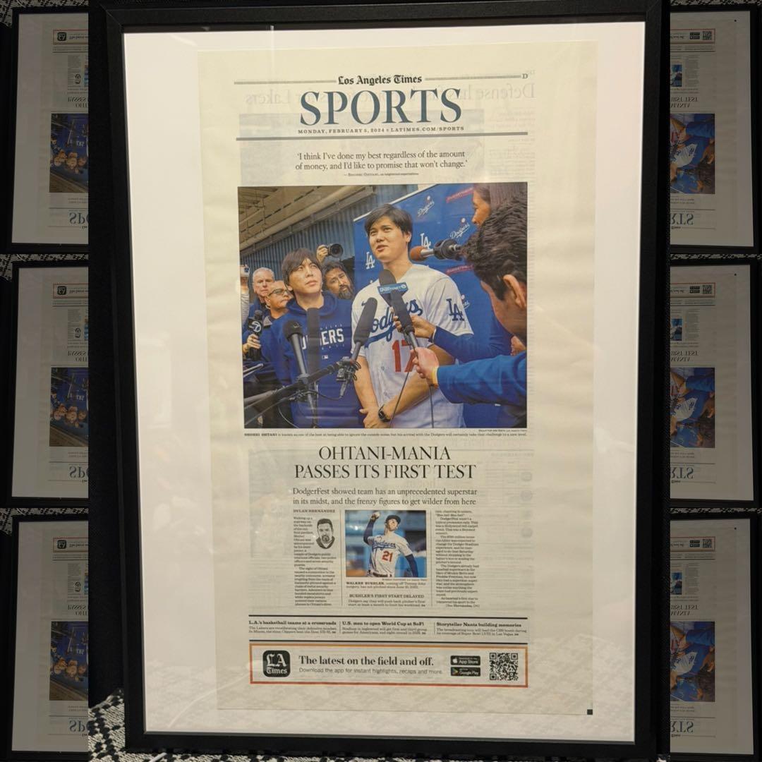 超激レア‼︎ 『 ドジャース 大谷翔平 水原一平 』 貴重なロサンゼルス