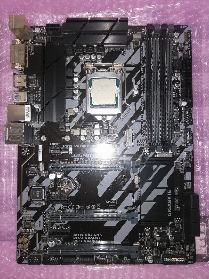 【Core i5-9500+マザー】GIGABYTE Z370 HD3 Amazon.com: Gigabyte Z370 HD3 Motherboard (Intel LGA1151/Z370/ATX
