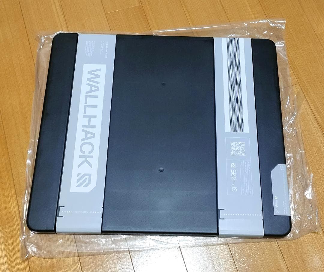 【新品・未開封】WALLHACK ガラスマウスパッド SP-005 ブラック SP-005 (Black) Glass Gaming Mousepad | Wallhack